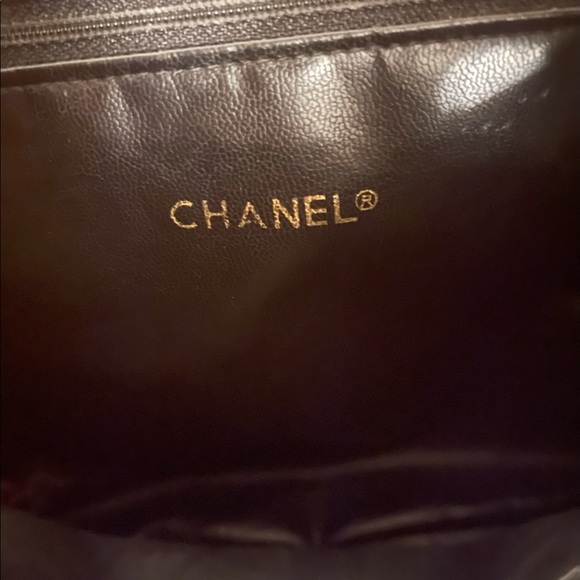 SOLD!! Auth CHANEL RARE Jumbo Maxi Flap Quilted Handbag Chain - Picture 7 of 11